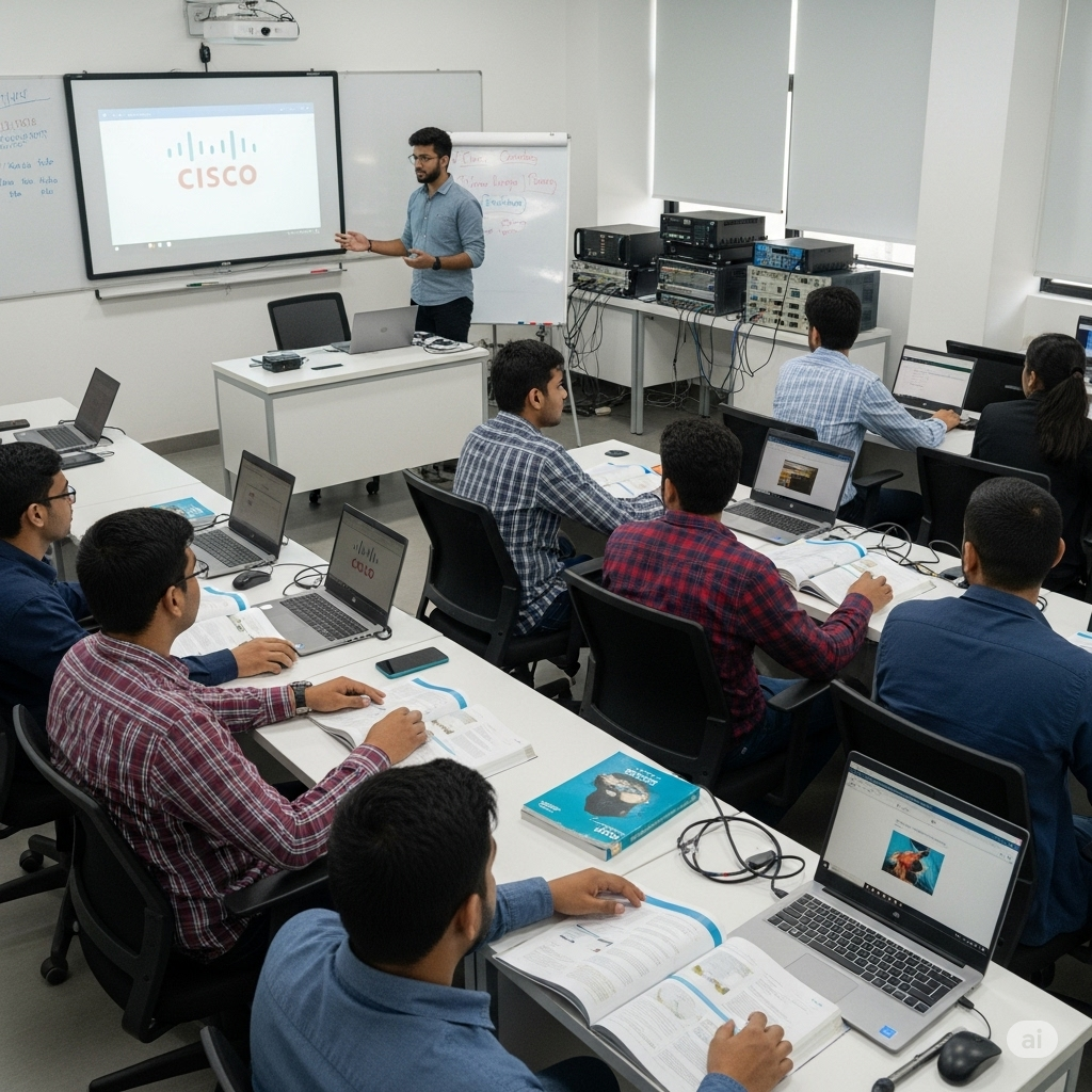 CCNA and CCNP Training in Chandigarh with New Syllabus 2025