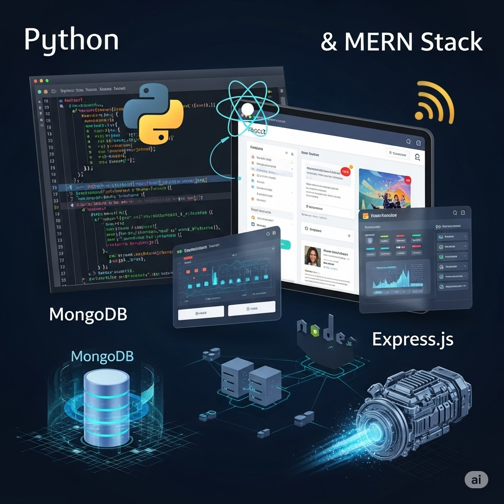 From APIs to AI: Full Stack Python & MERN Training in Chandigarh
