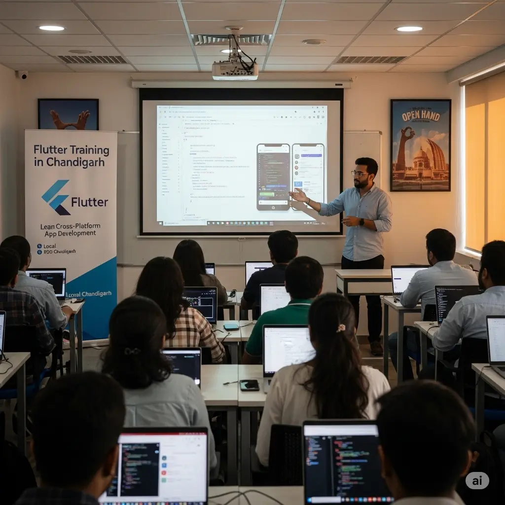 Flutter Training in Chandigarh and Python Training: Learn Top Trending Skills