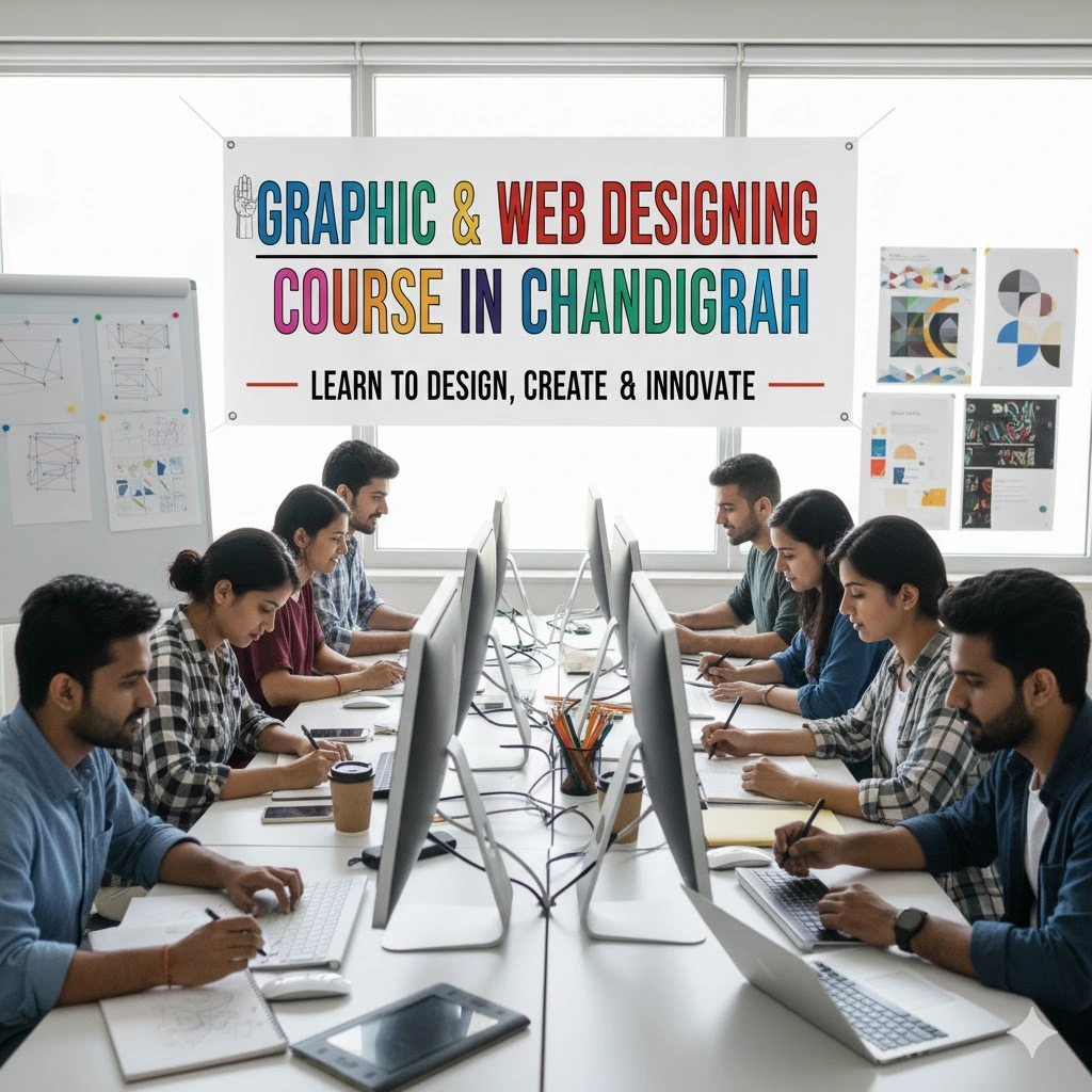 Graphic and Web Designing Course in Chandigarh – Learn to Design, Create, and Innovate