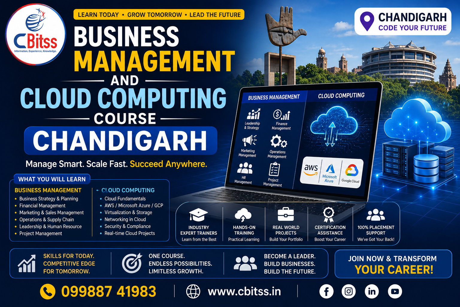 Business Management and Cloud Computing Course Chandigarh: Build a Future-Ready Career