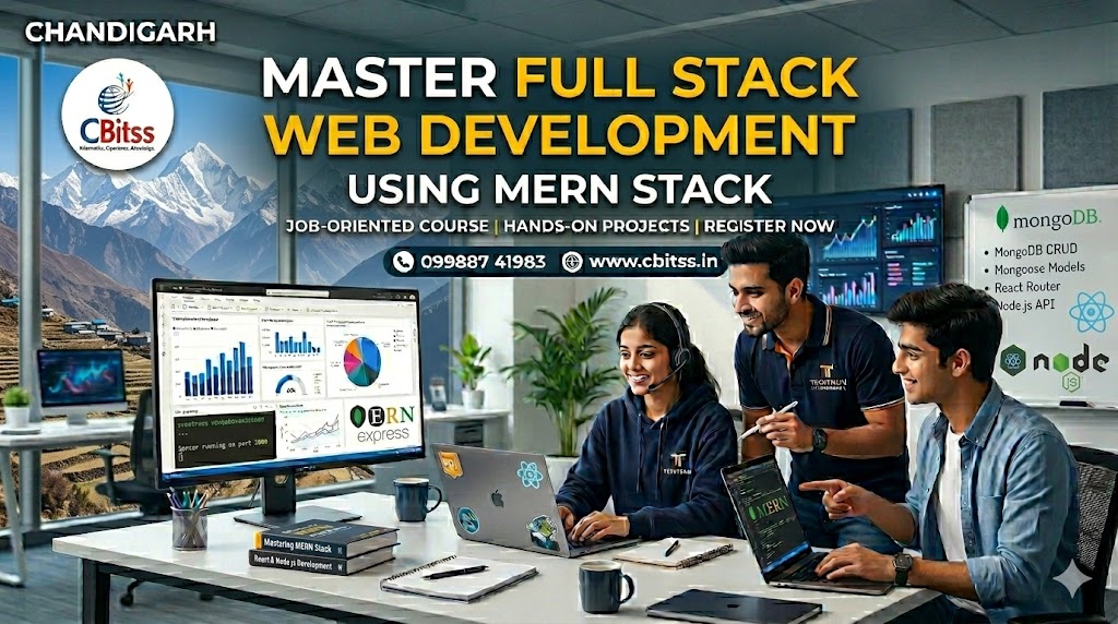 Master Full Stack Web Development in Chandigarh Using MERN Stack