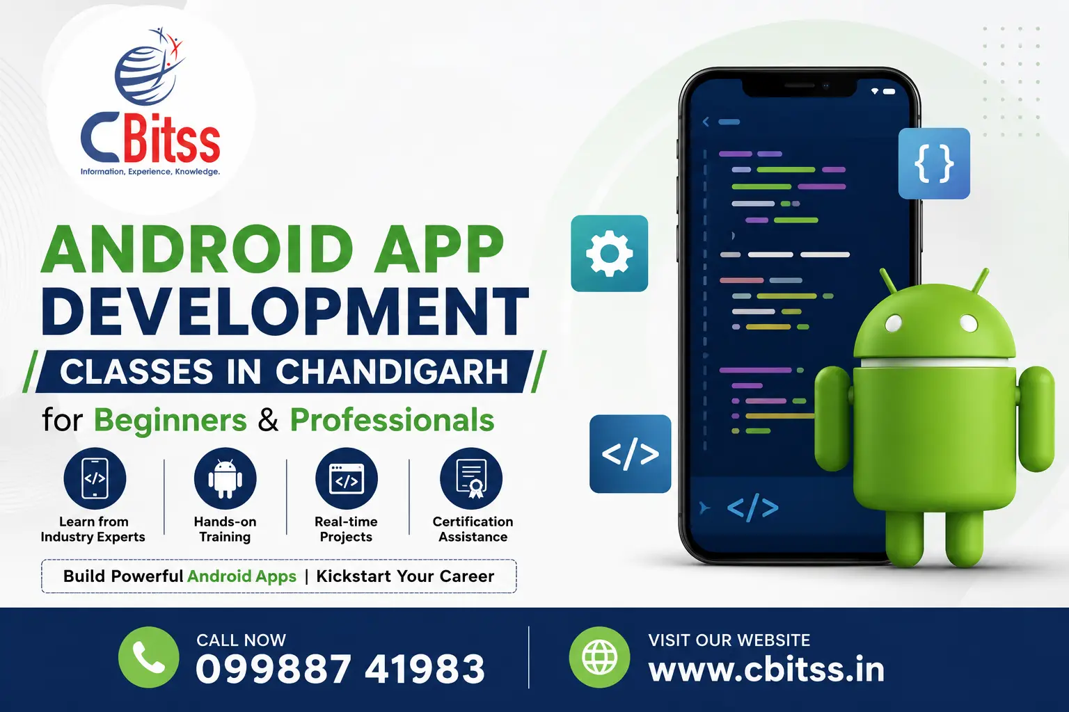 Android App Development Training in Chandigarh – Build a Successful Career in Mobile App Development