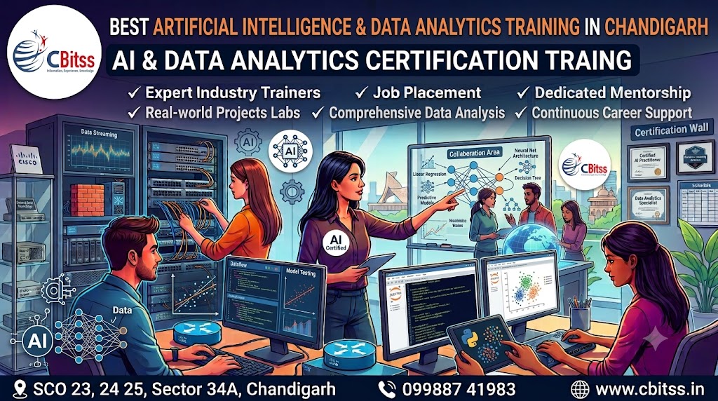 Master Artificial Intelligence & Data Analytics in Chandigarh with Industry Experts