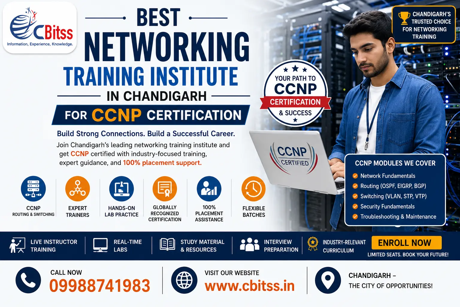 Best Networking Training Institute in Chandigarh for CCNP Certification