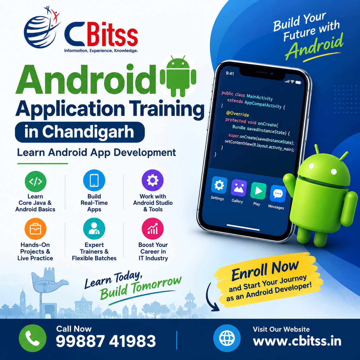 Android Application Training in Chandigarh – Learn Android App Development